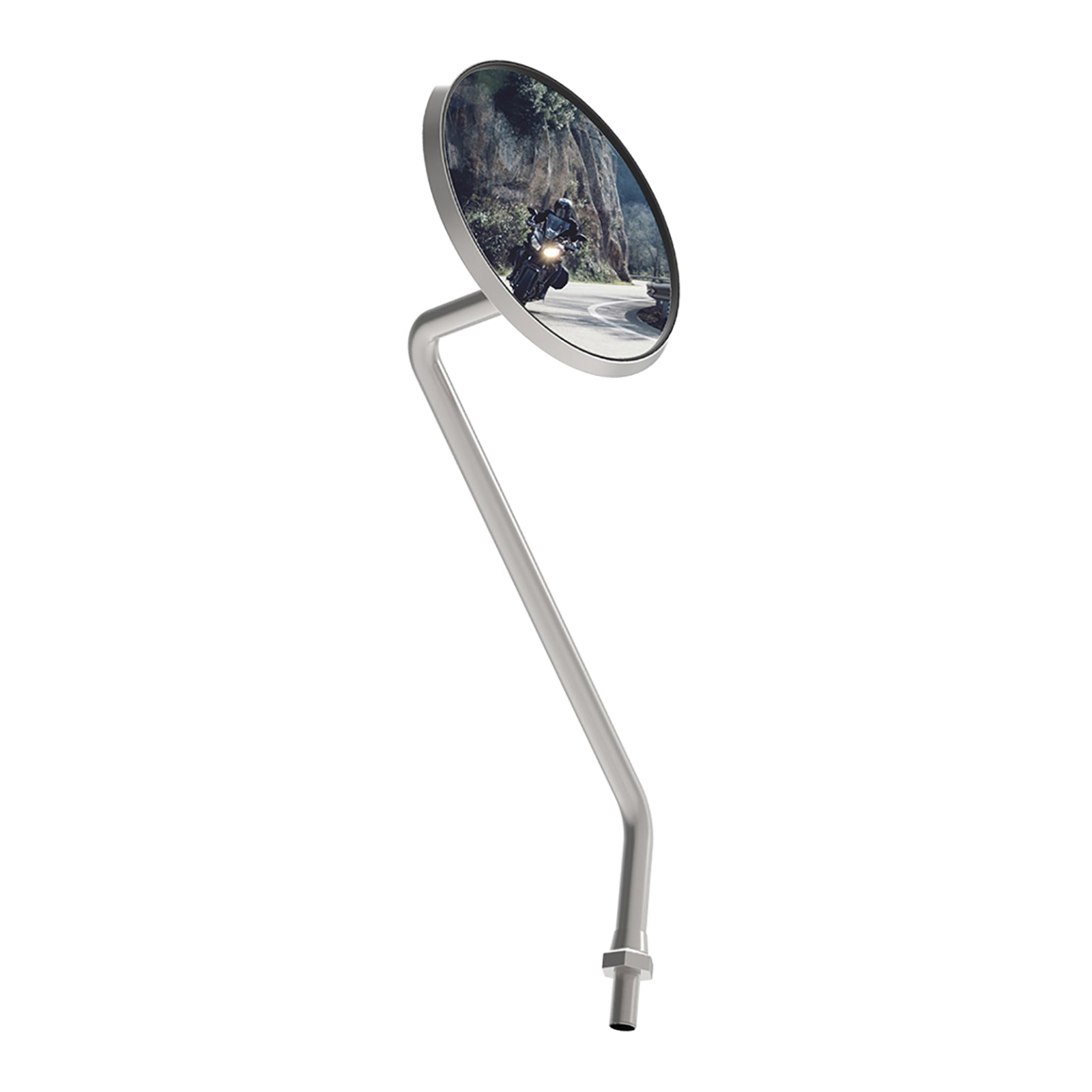 Oxford Mirror Deluxe Chrome Left 10mm