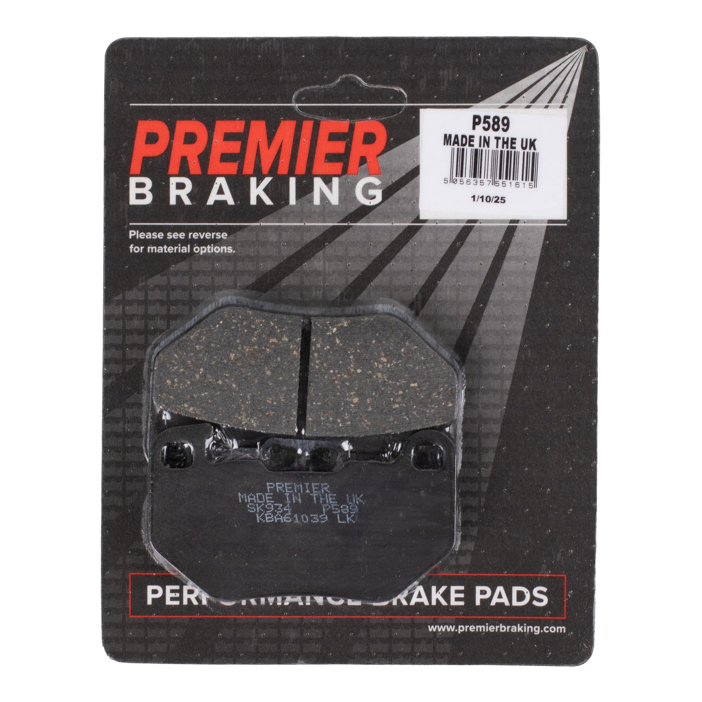 Premier Brake Pads Road Bike Organic