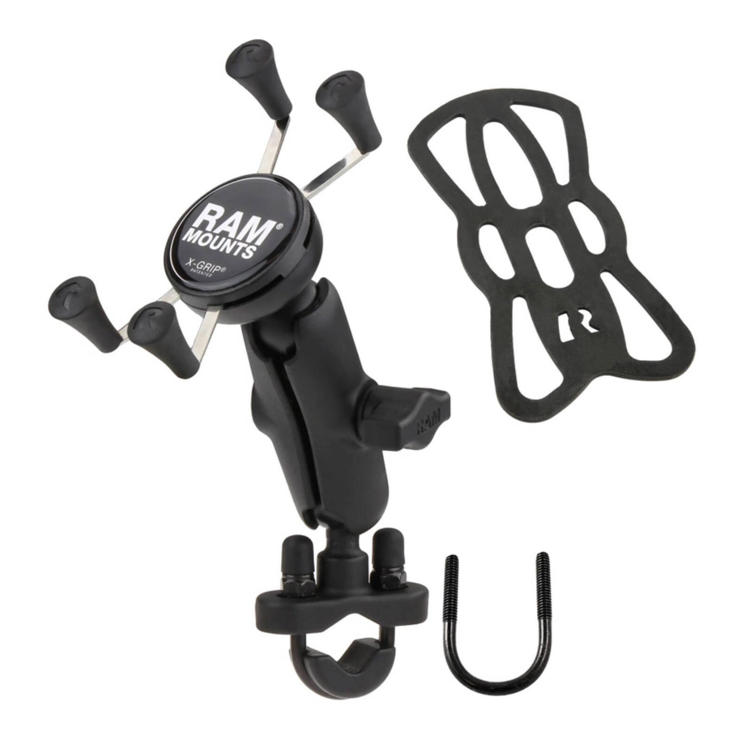 RAM X-Grip Phone Mount with Handlebar U-Bolt Base