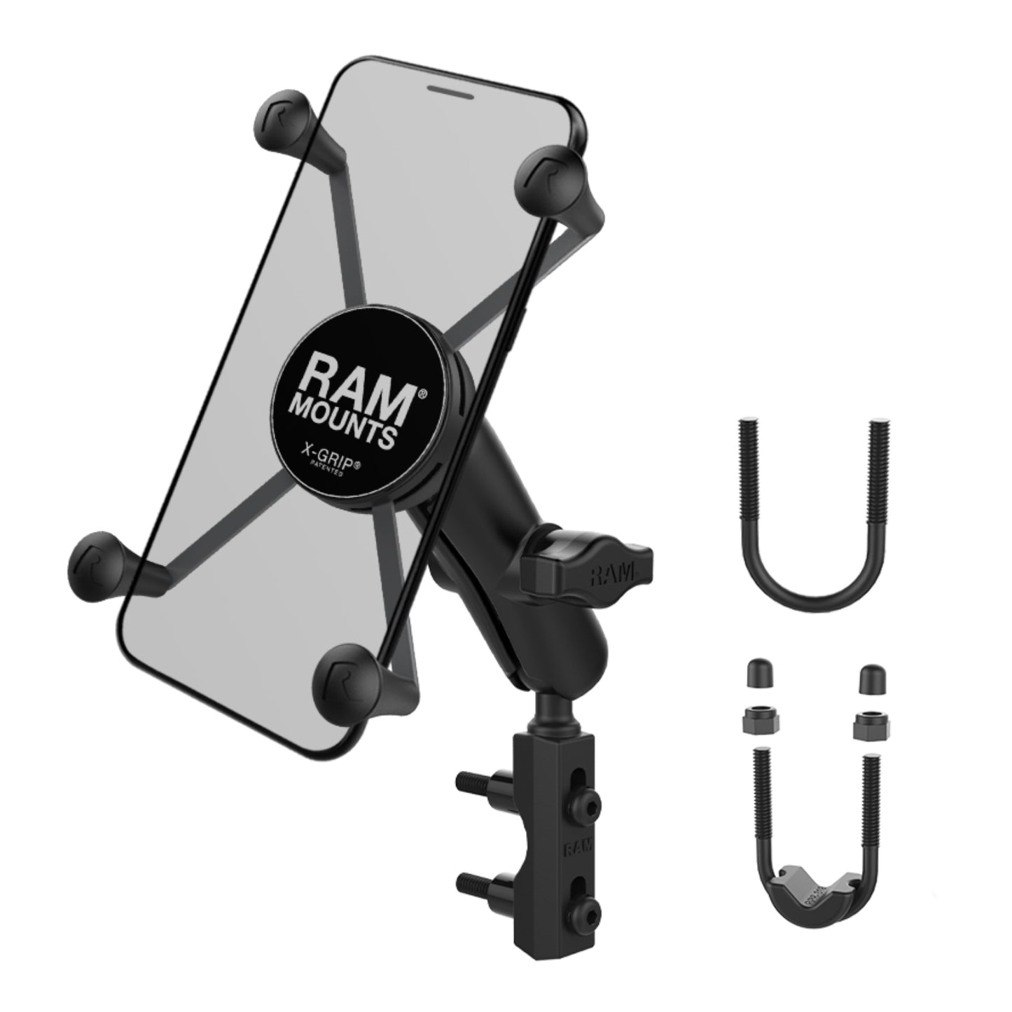 RAM X-Grip Large Phone Mount with Brake/Clutch Reservoir Base