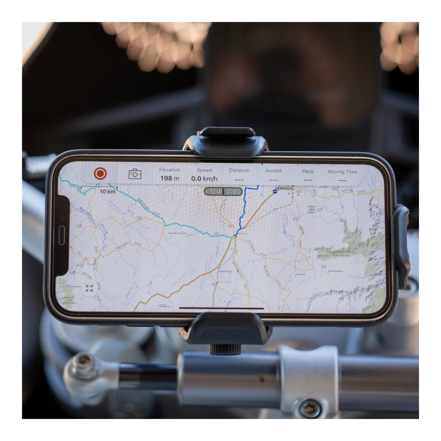 Rocky Creek Motoplug Phone Holder & Charger - Wireless & USB-C