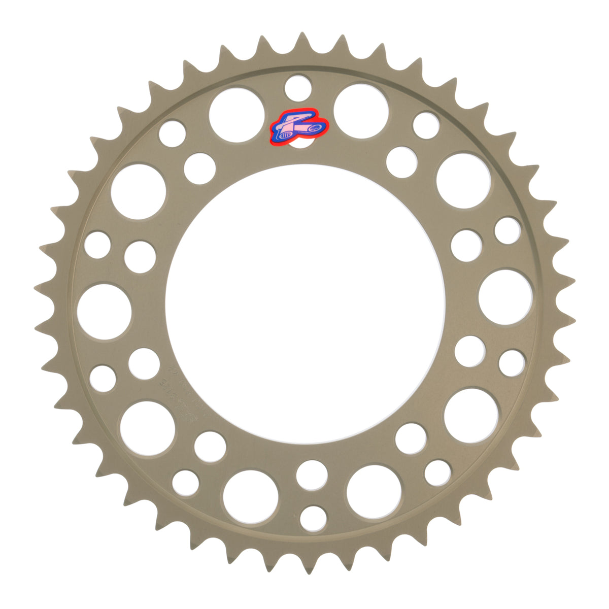 Renthal Rear Sprocket T6 Grooved 7075 Alloy - Silver [Honda]