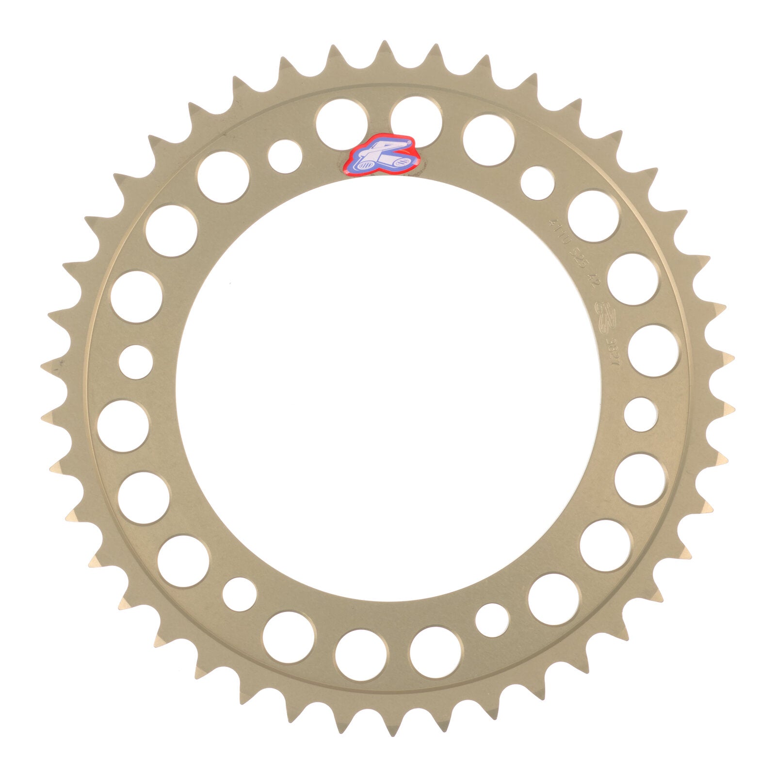 Renthal Sprocket Rear Silver 42T Alloy 7075 T6 Grooved Honda