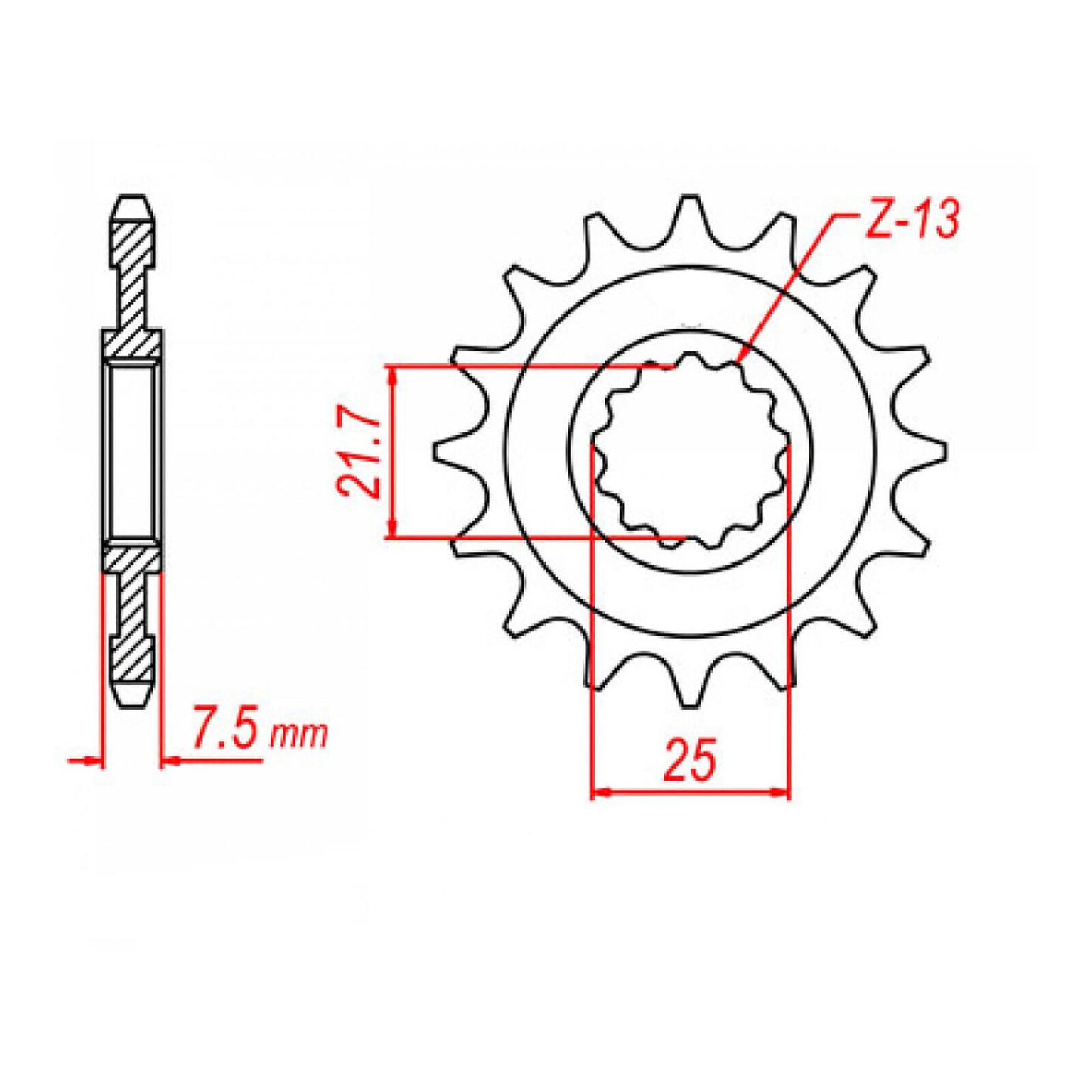 Sprocket Kit Kawasaki ZX6R '07-'12 - 520XRE 16/43