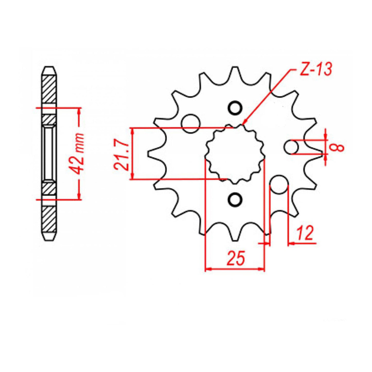 Sprocket Kit Kawasaki ZX9R '98-'01 (recommended) - 530ZXW 16/41