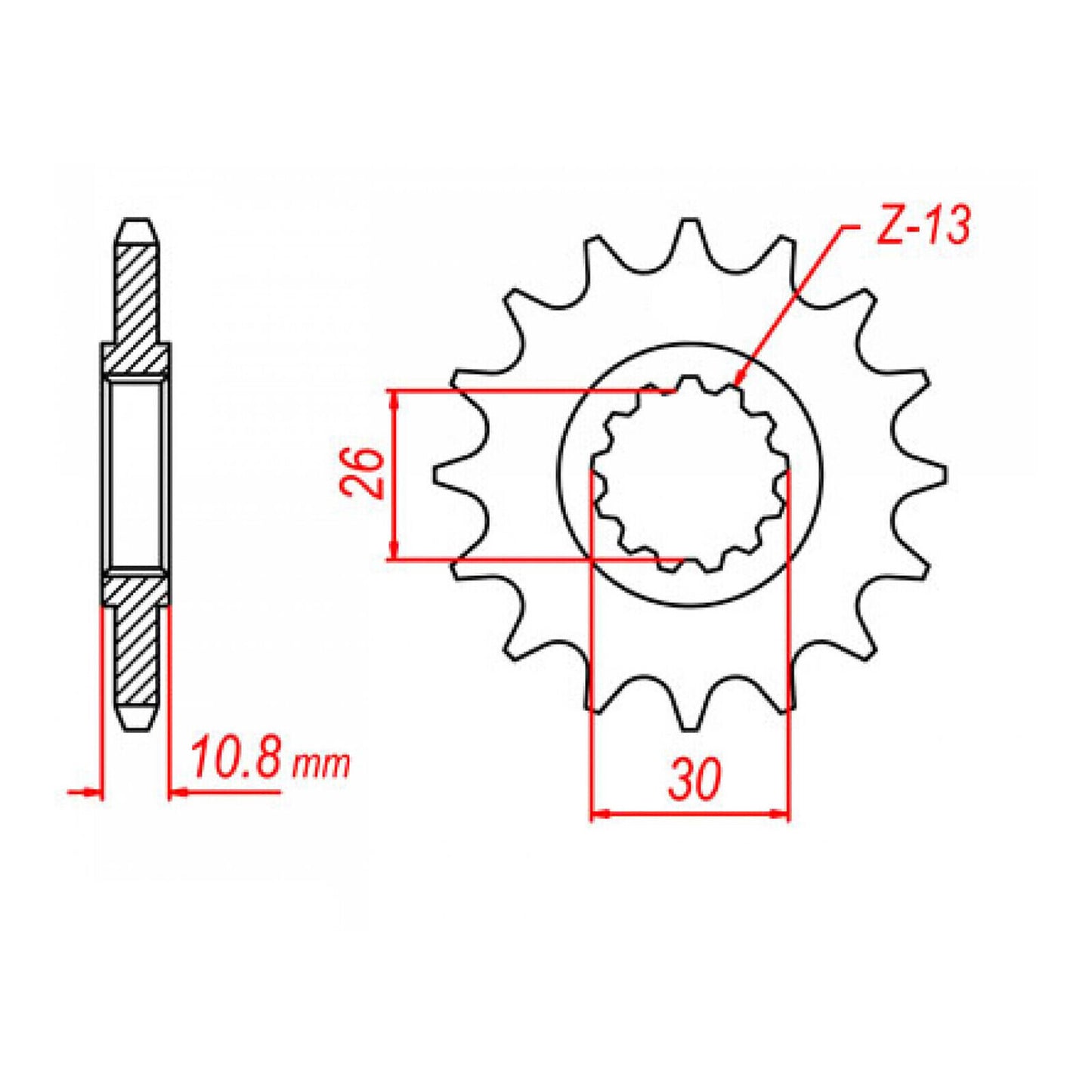 Sprocket Kit Yamaha YZF-R1 '98-'03 Gold (recommended) - GB530ZXW 16/43