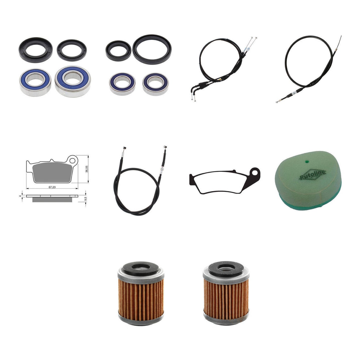 Offroad Refurb Kit - Yamaha WR250F '07-'14