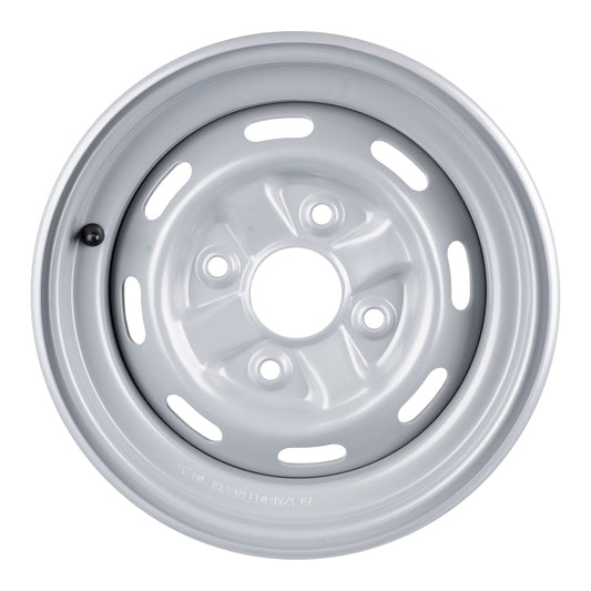 Whites ATV/UTV Steel Rim 12x6 Honda Front 4/110 +25 - Silver