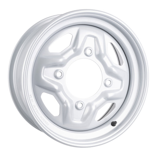 Whites ATV/UTV Steel Rim 14x6 Polaris Front 4/156 +40.2 - Silver