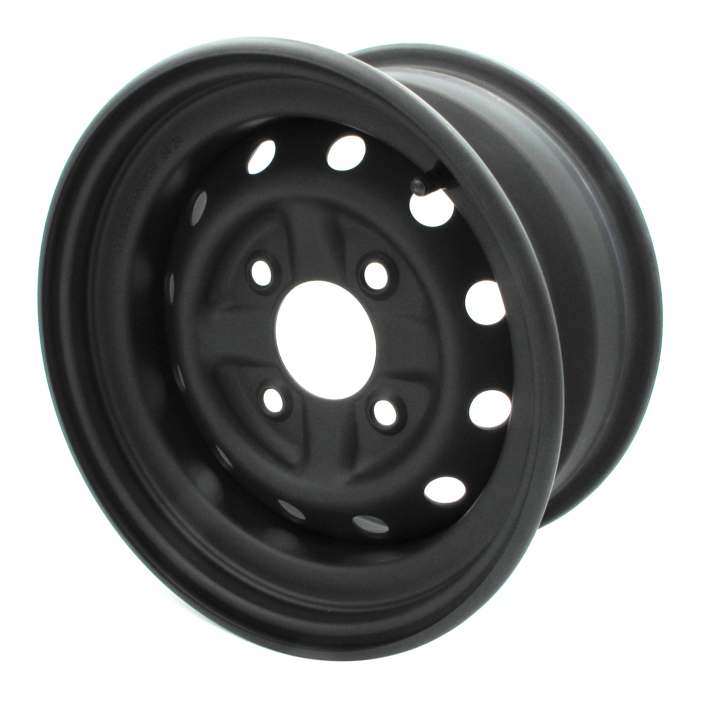 Whites ATV/UTV Steel Rim 12x6 CF-Moto Front 4/110 +15 - Black