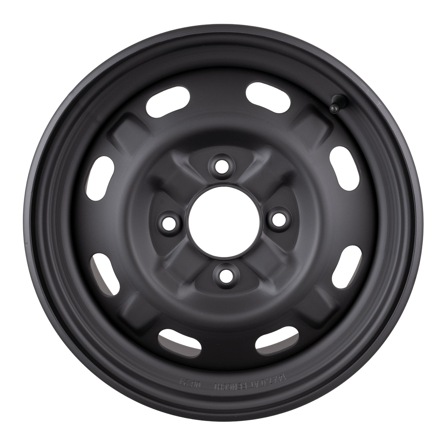 Whites ATV/UTV Steel Rim 14x7 CF-Moto Front 4/110 +46.5 - Black