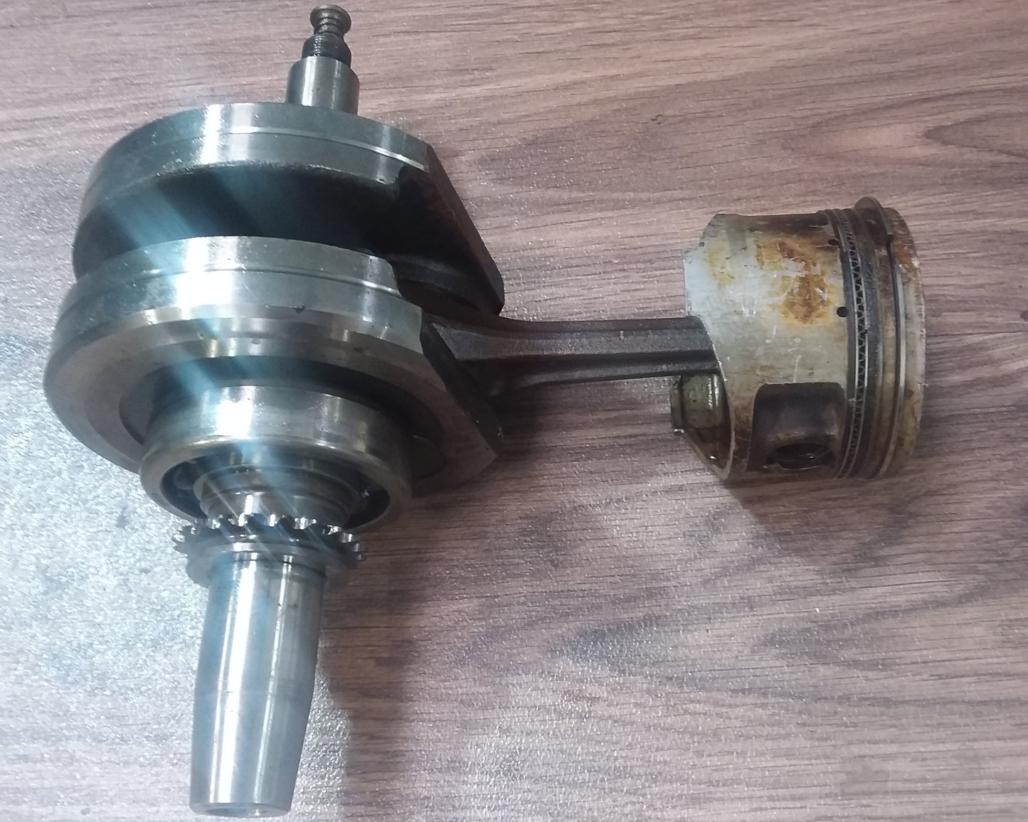 Yamaha AG200 Crank Shaft and Piston