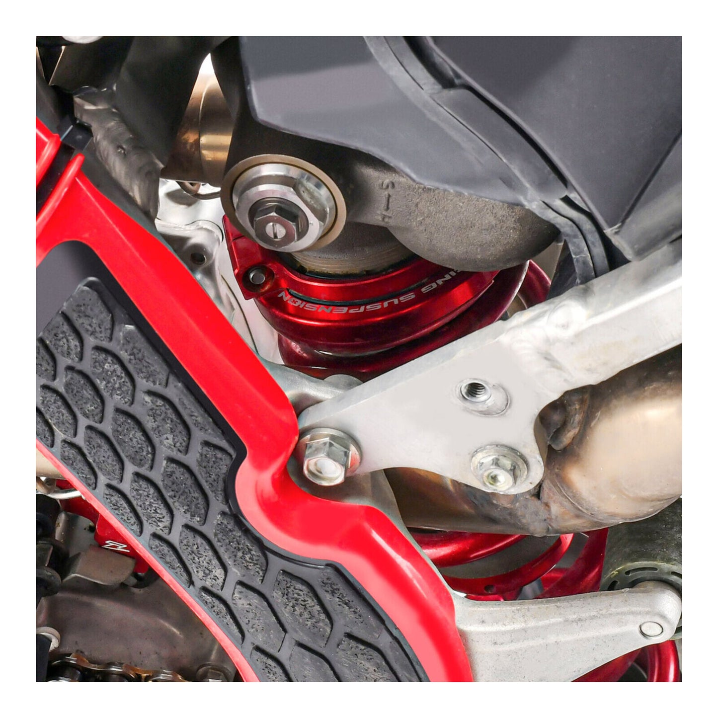 Zeta Rearshock Preload Adjuster Showa 50A - Red