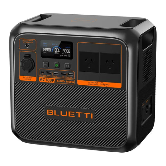 Bluetti AC180P Home & Portable Power Station (1800W/1440WH) (2700W SURGE)