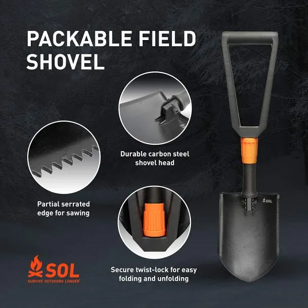 SOL Packable Field Shovel