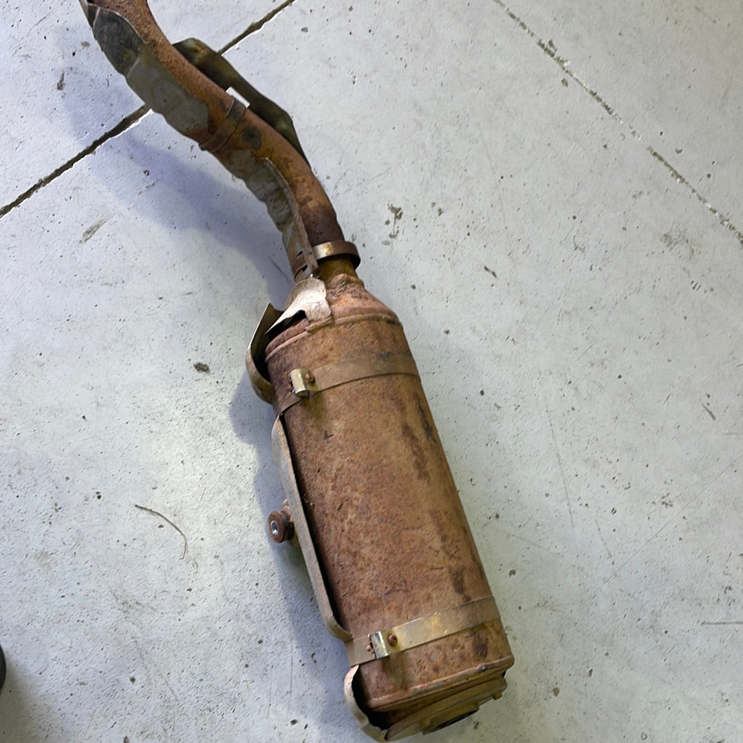 2001 Honda TRX500FA Muffler