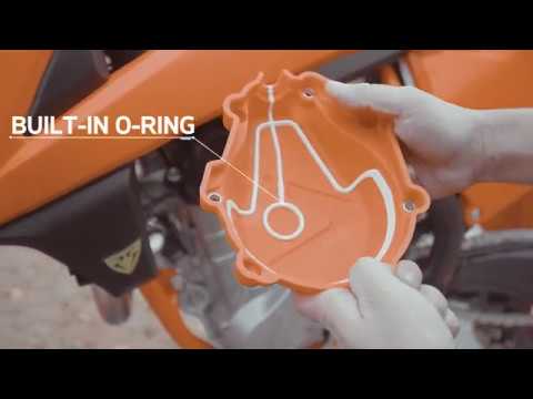 IGNITION COVER PROTECTOR YAM YZ250 00-18 BLK