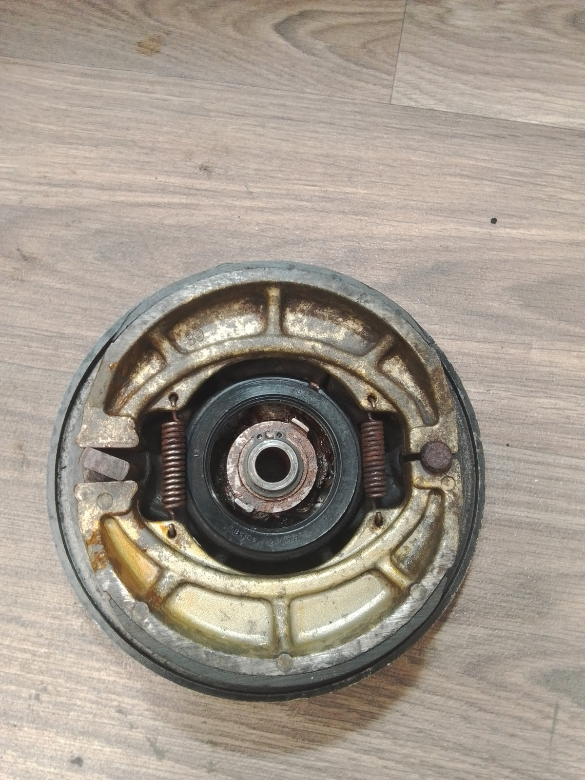 Suzuki TF125 Front drum brake