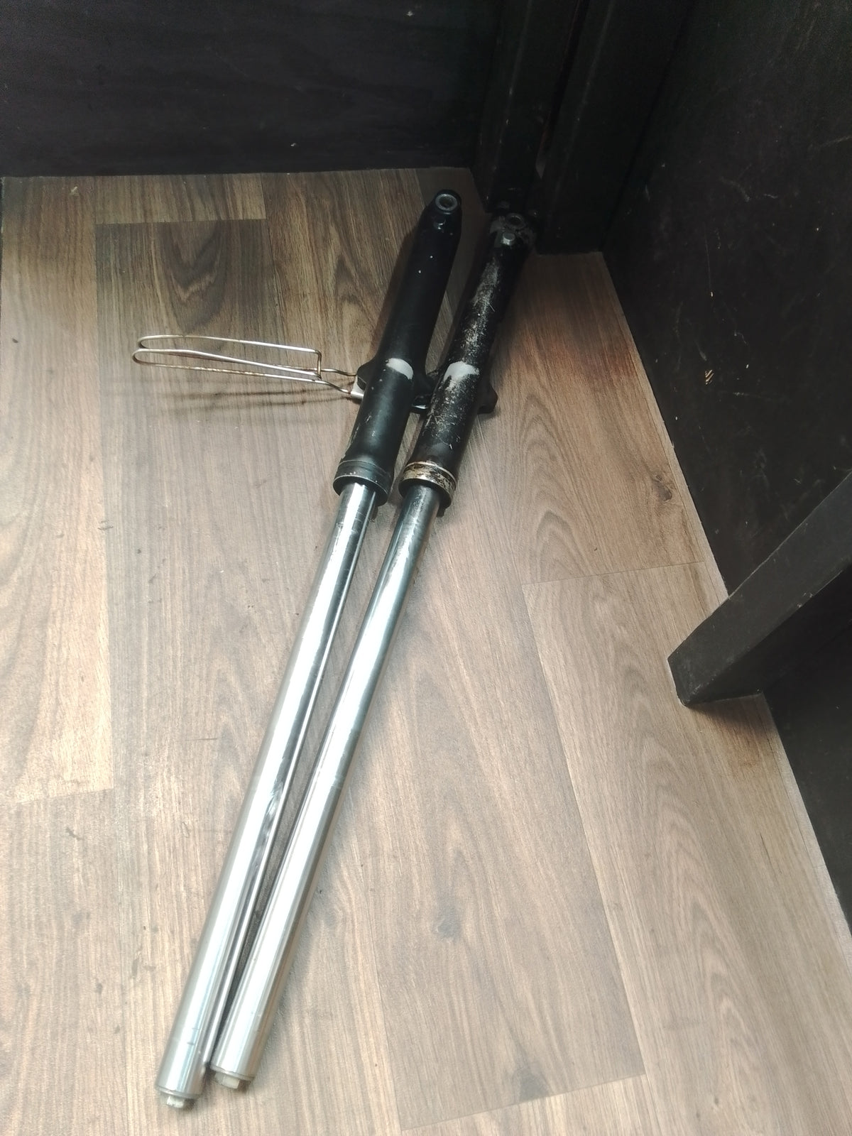 Suzuki TF125 forks
