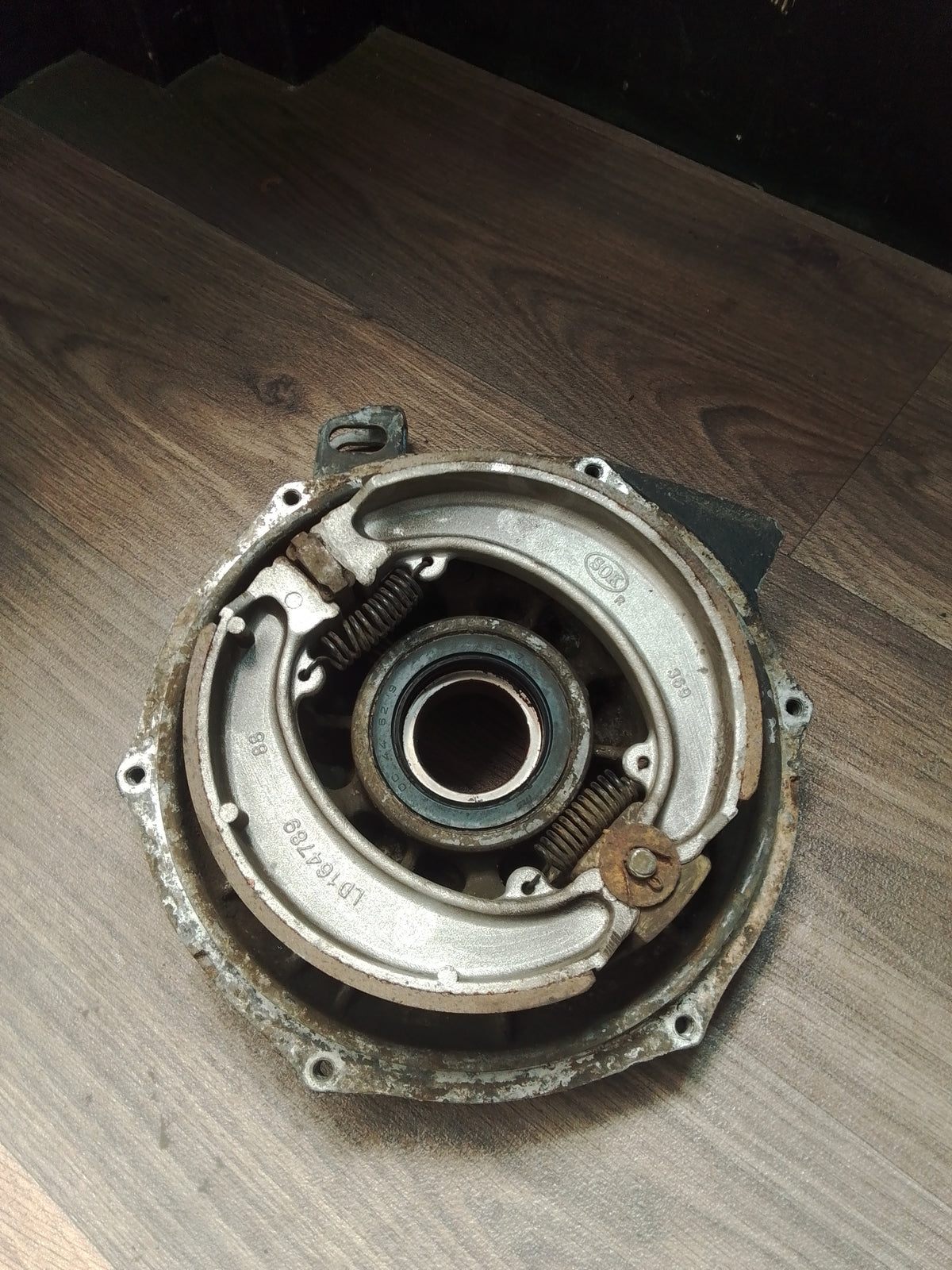 Honda TRX300 Rear Drum Brake Backing Plate