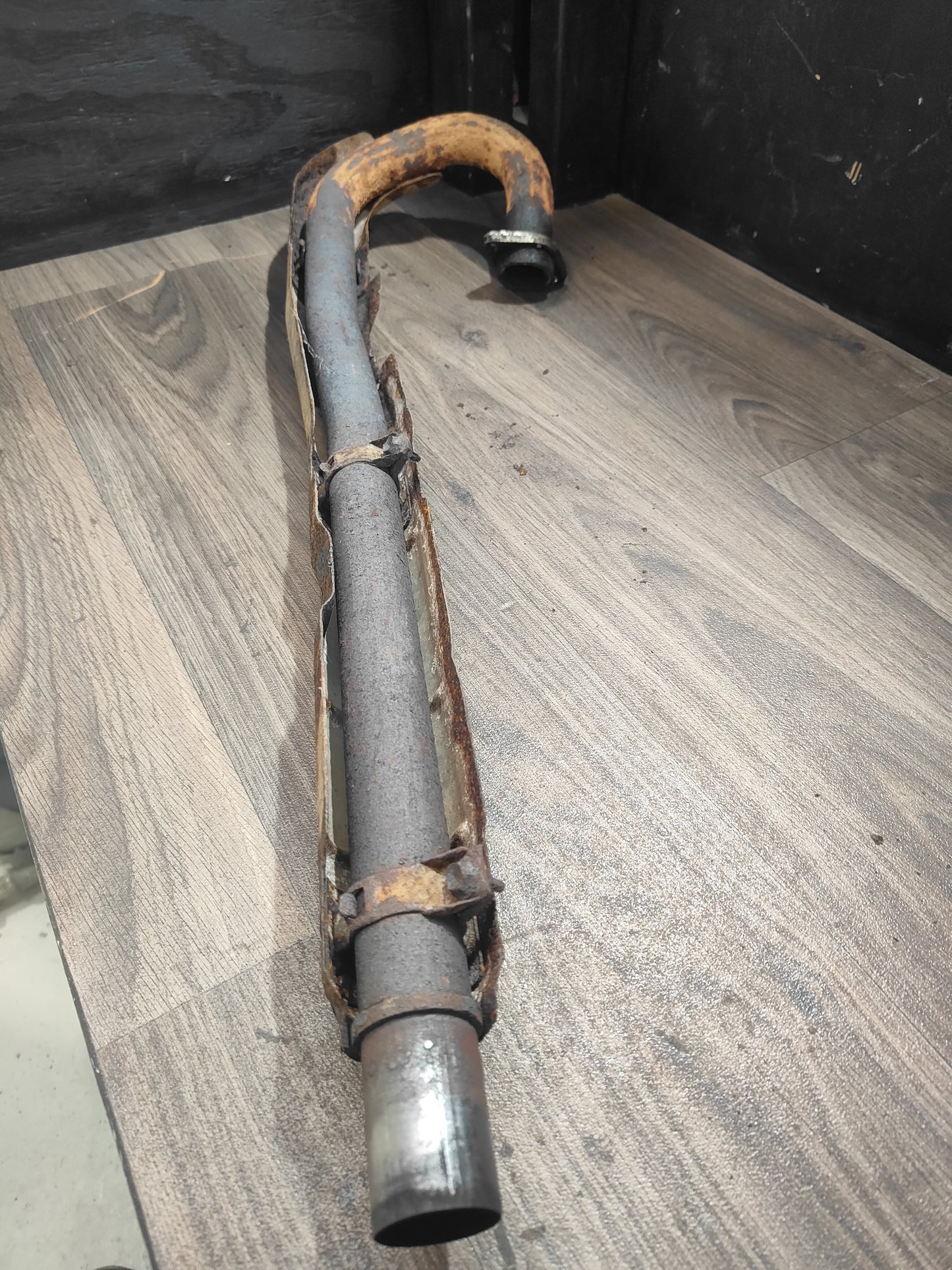 2007 Suzuki Vinson Header Pipe
