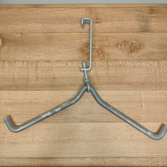 Galvanized Gambrel on Slider