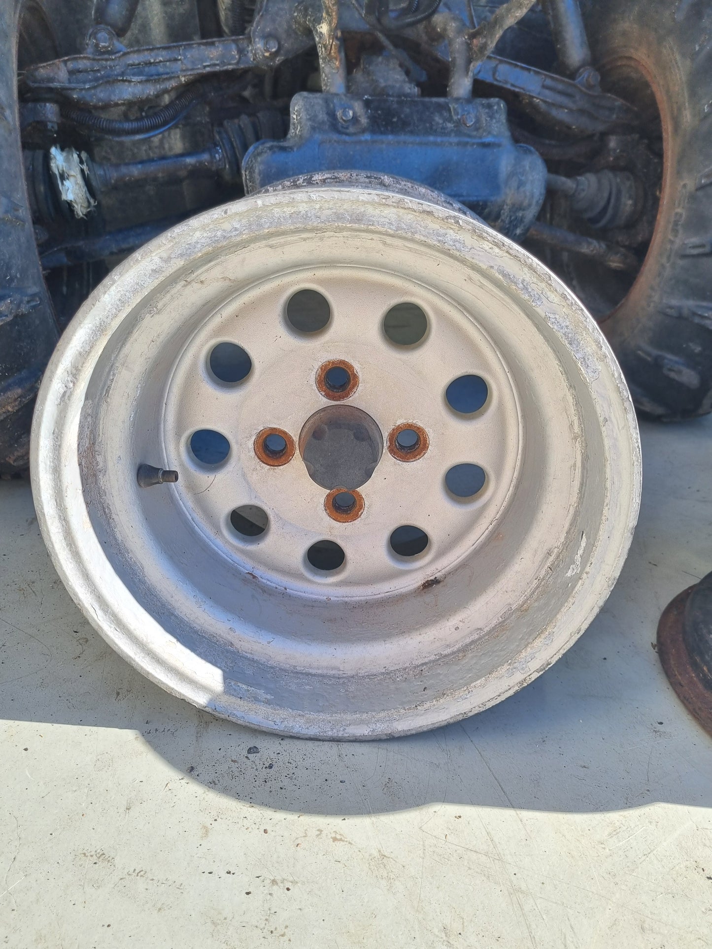 Suzuki Quadmaster 12" Rear Alloy Rim