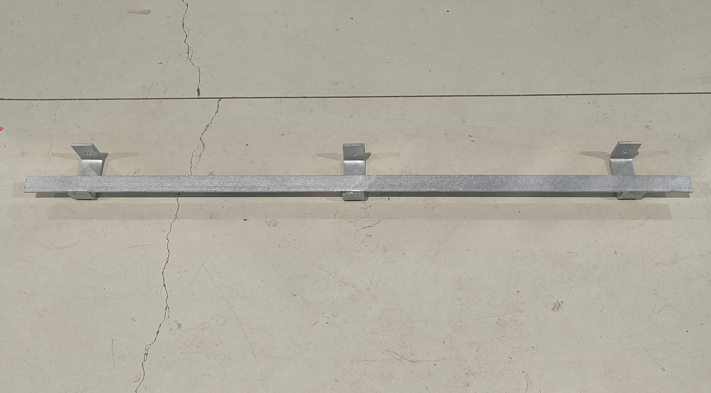 1.5M Galvanized Meat Rail