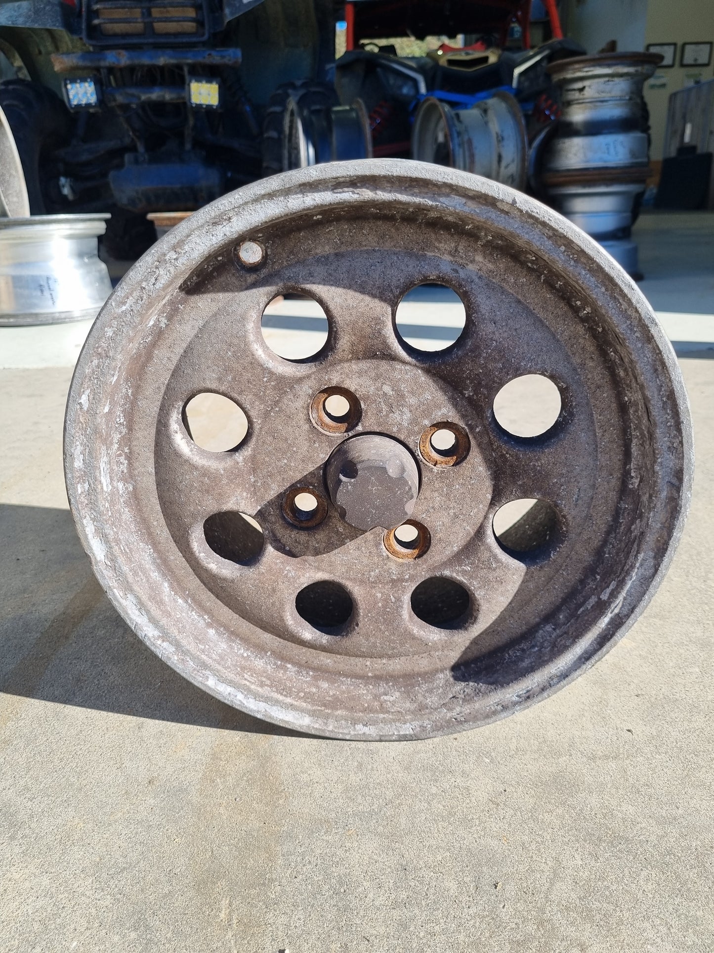 Suzuki Quadmaster 12" Front Alloy Rim
