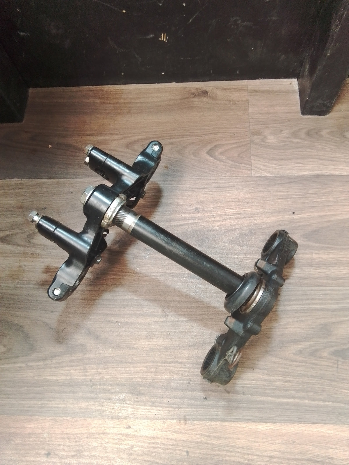 Suzuki TF125 triple clamp