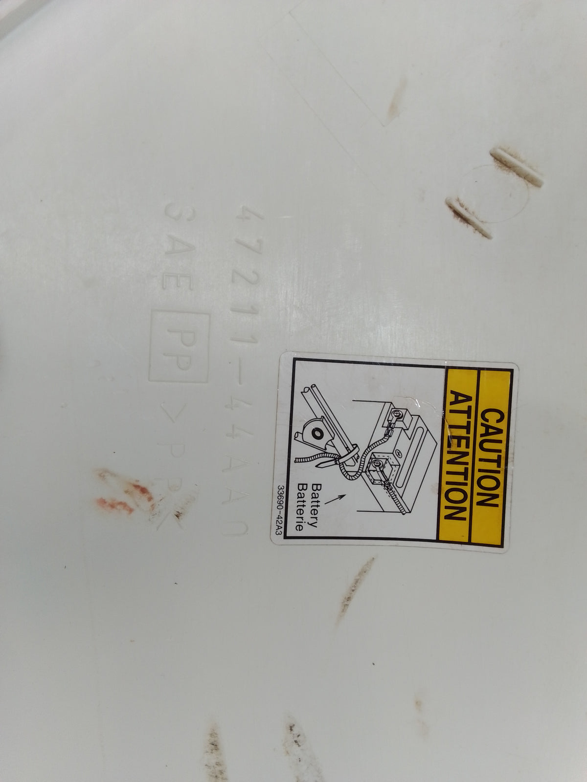 Suzuki DR200 side panel (left)