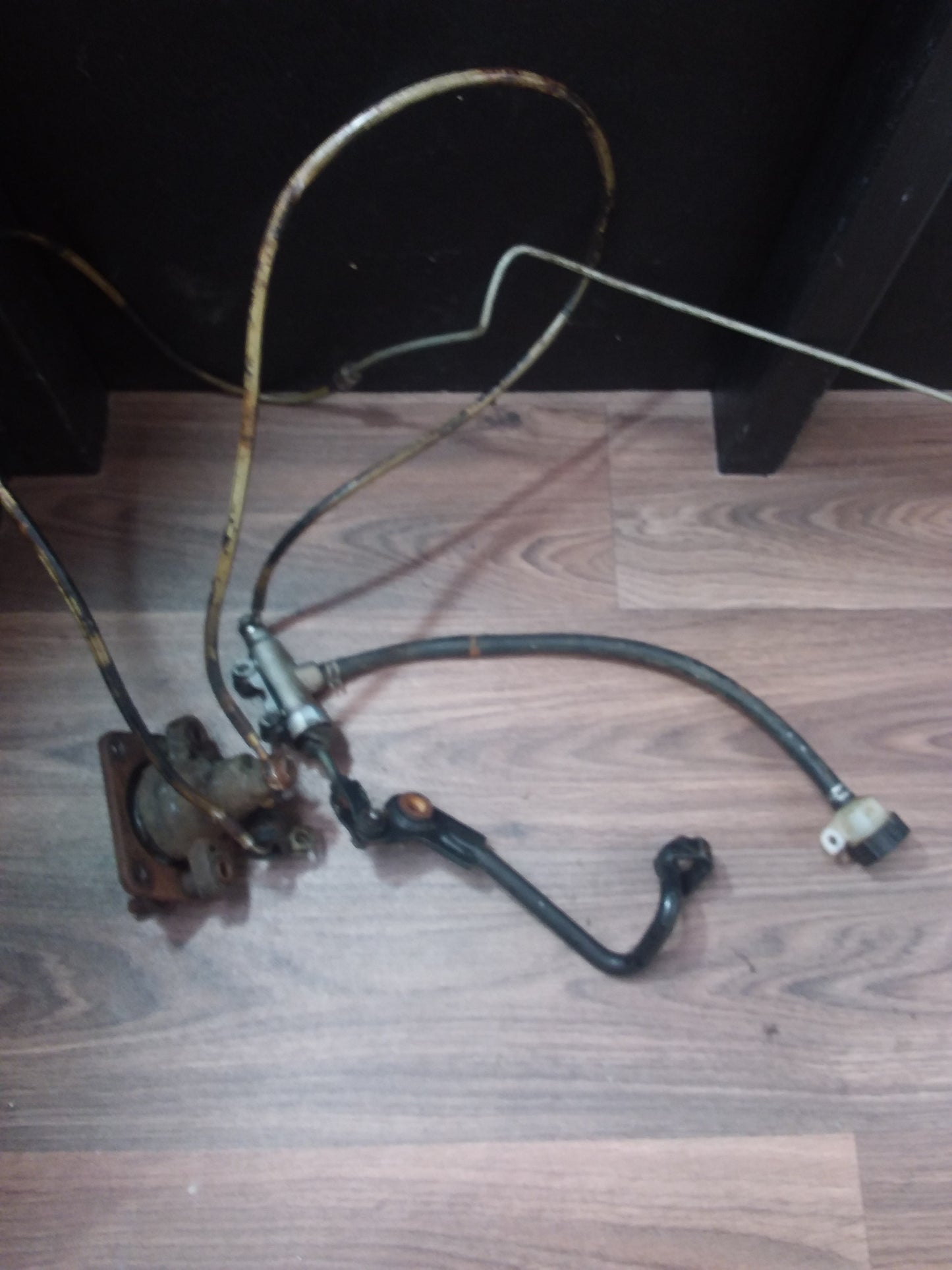 2001 Polaris Magnum 500 Rear Brake Pedal/Cable/Caliper