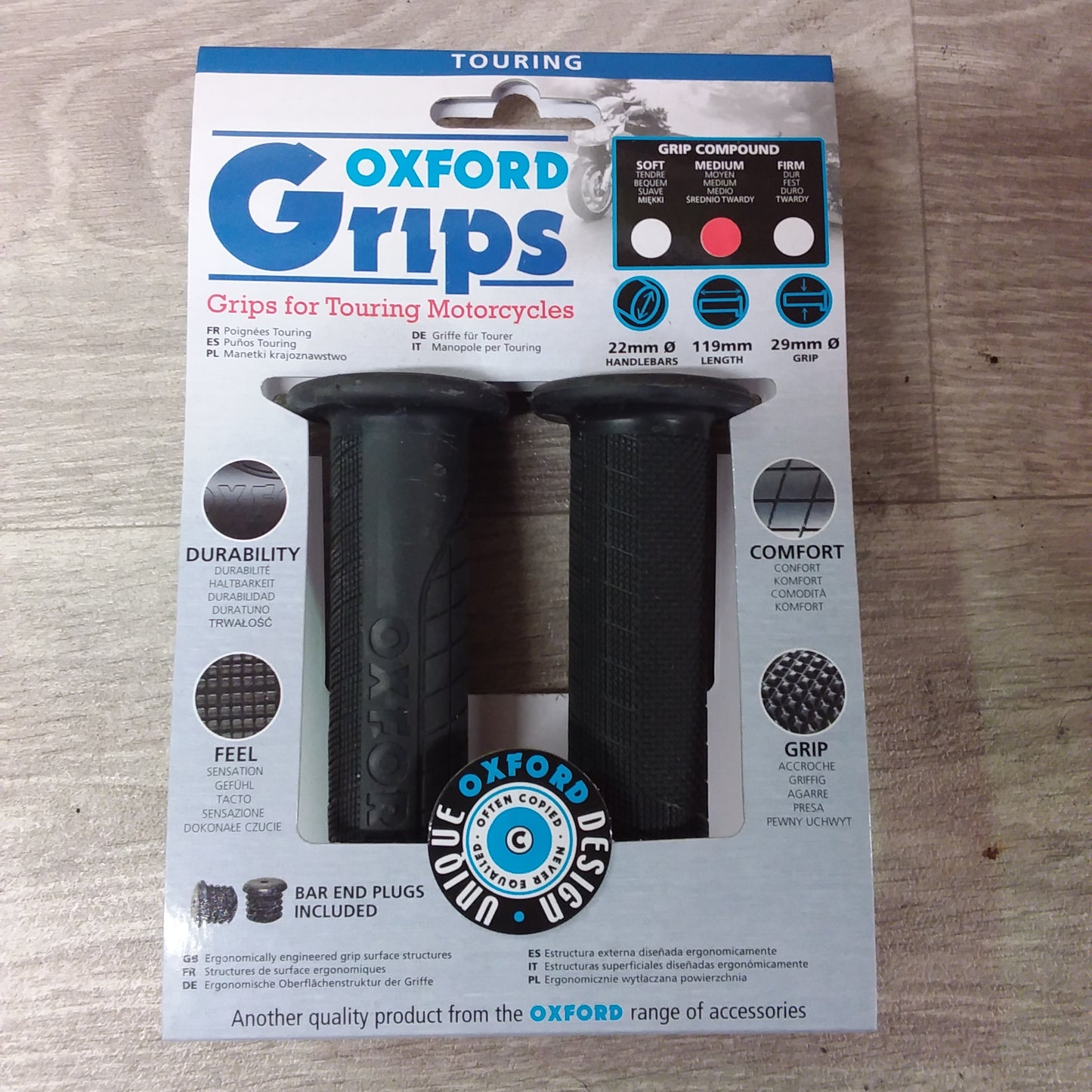 Oxford Touring Grips Medium