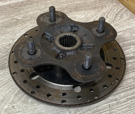 2002 Yamaha YFM400 Kodiak Front Hub
