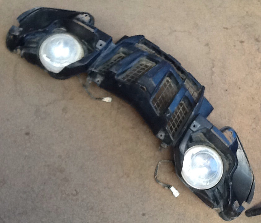 2009 Yamaha YFM550 Grizzly Front Nose Cone With Headlights