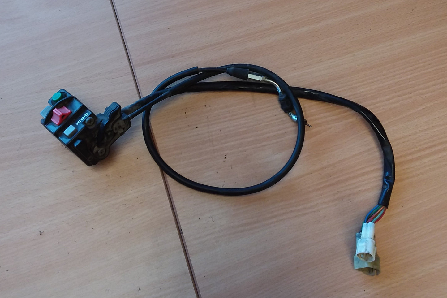 2012 Yamaha YFM450 Grizzly Start Switch Block