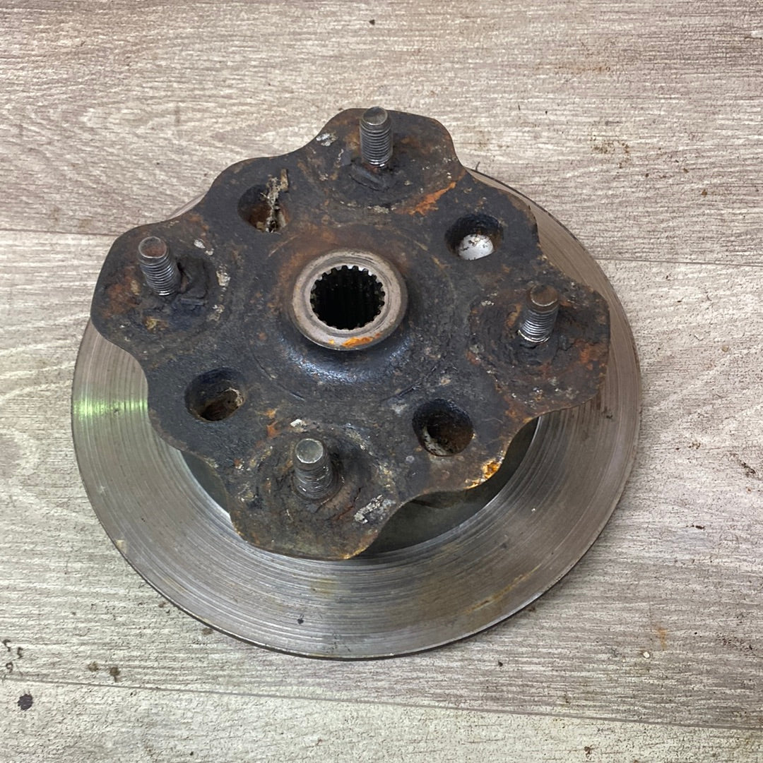 Suzuki LTA400 king quad front hub