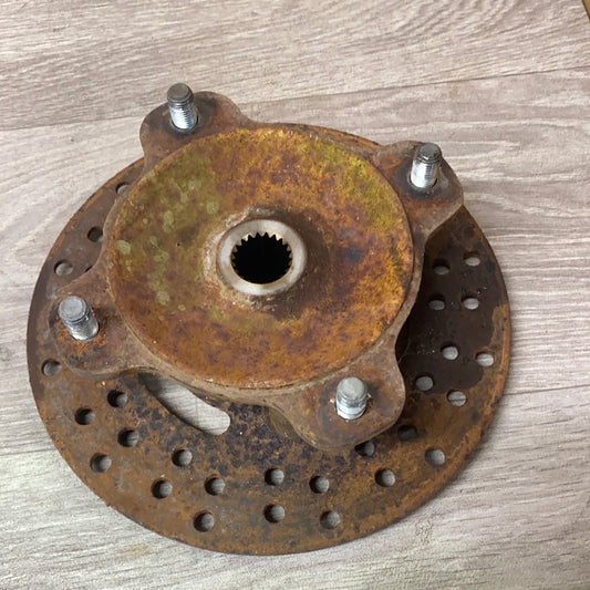 2006 Kawasaki KLF300c front hub