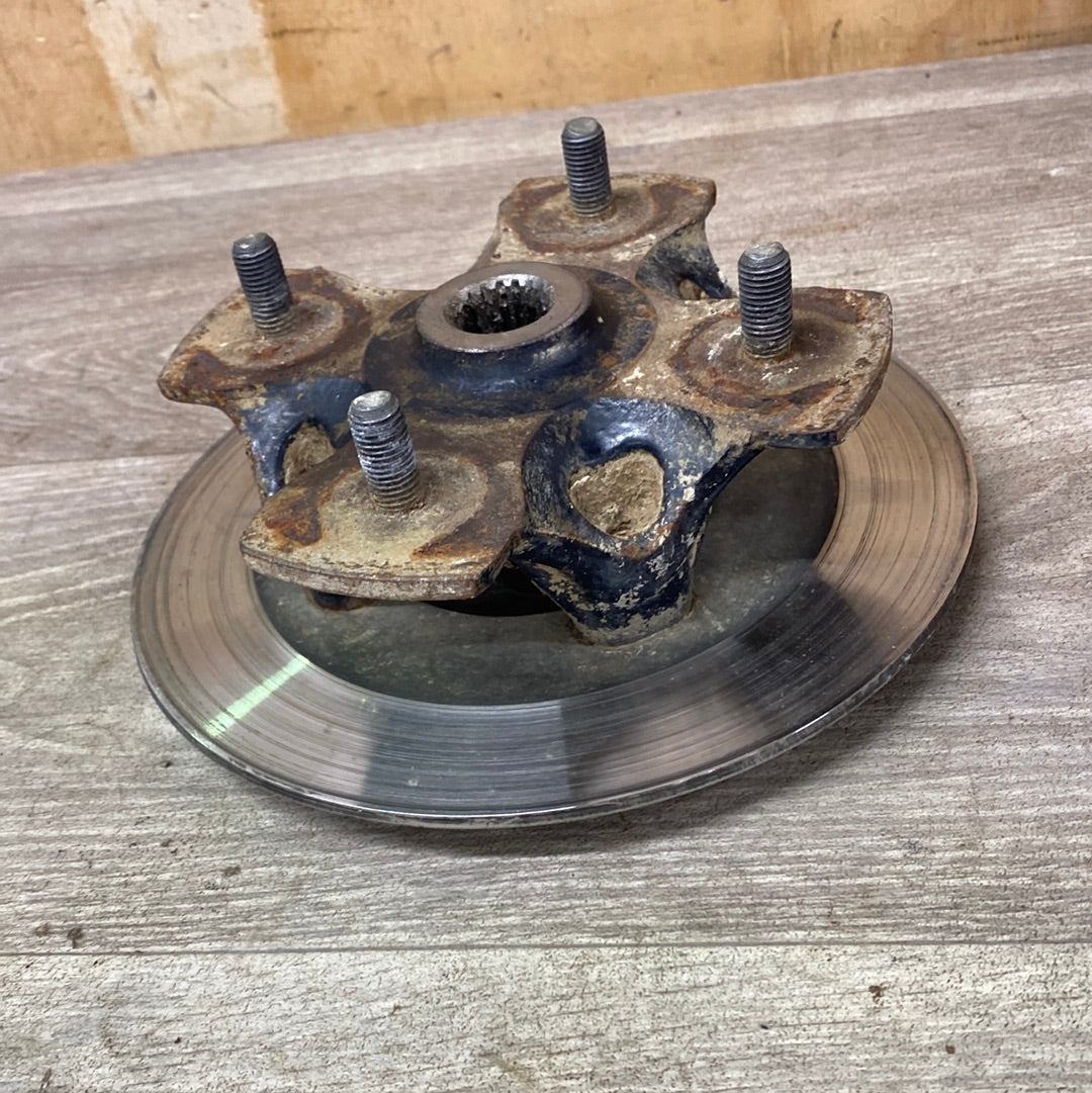 Suzuki LTA400 kingquad front hub